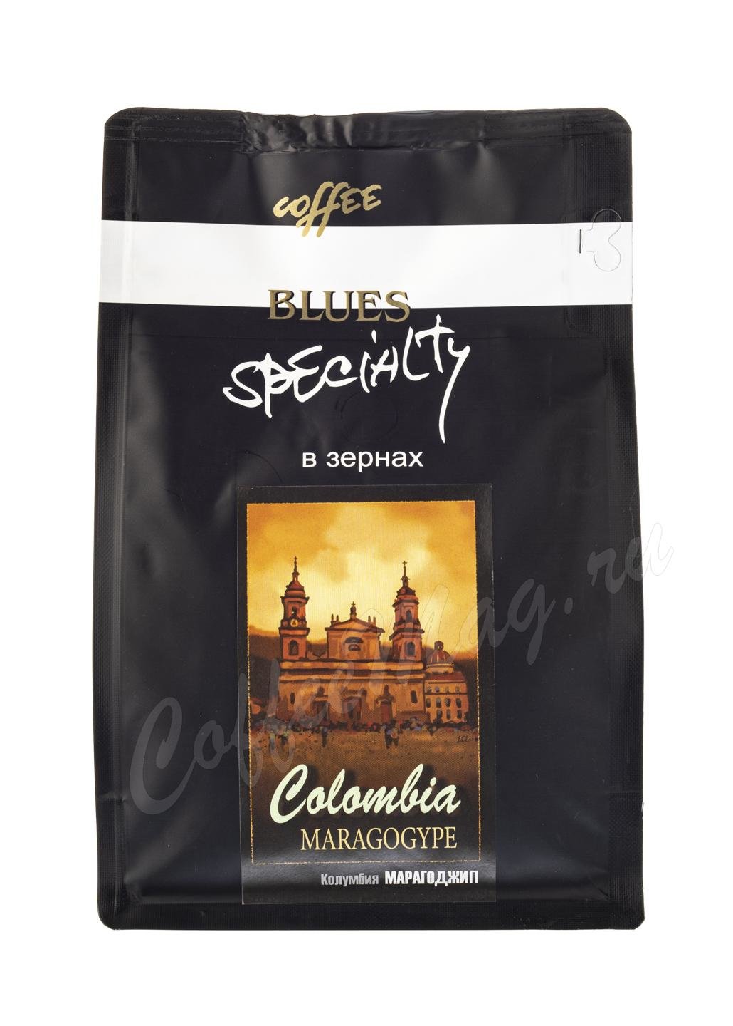 Кофе Блюз Colombia Maragogype (Колумбия Марагоджип) в зернах 200 г