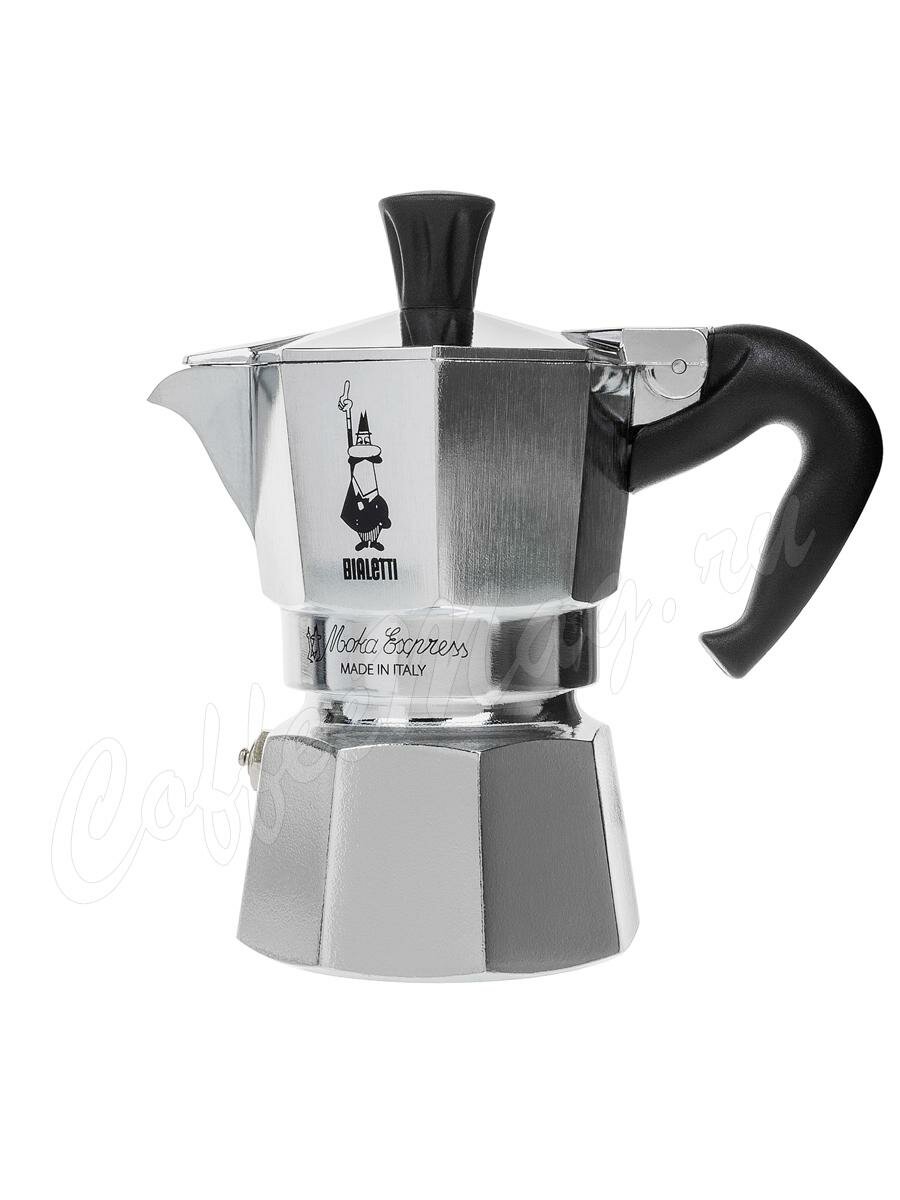 Гейзерная кофеварка Bialetti Moka Express Oceana 1 порция (1161/OC) Гейзерная кофеварка Bialetti Moka Express Oceana 1 порция (1161/OC)