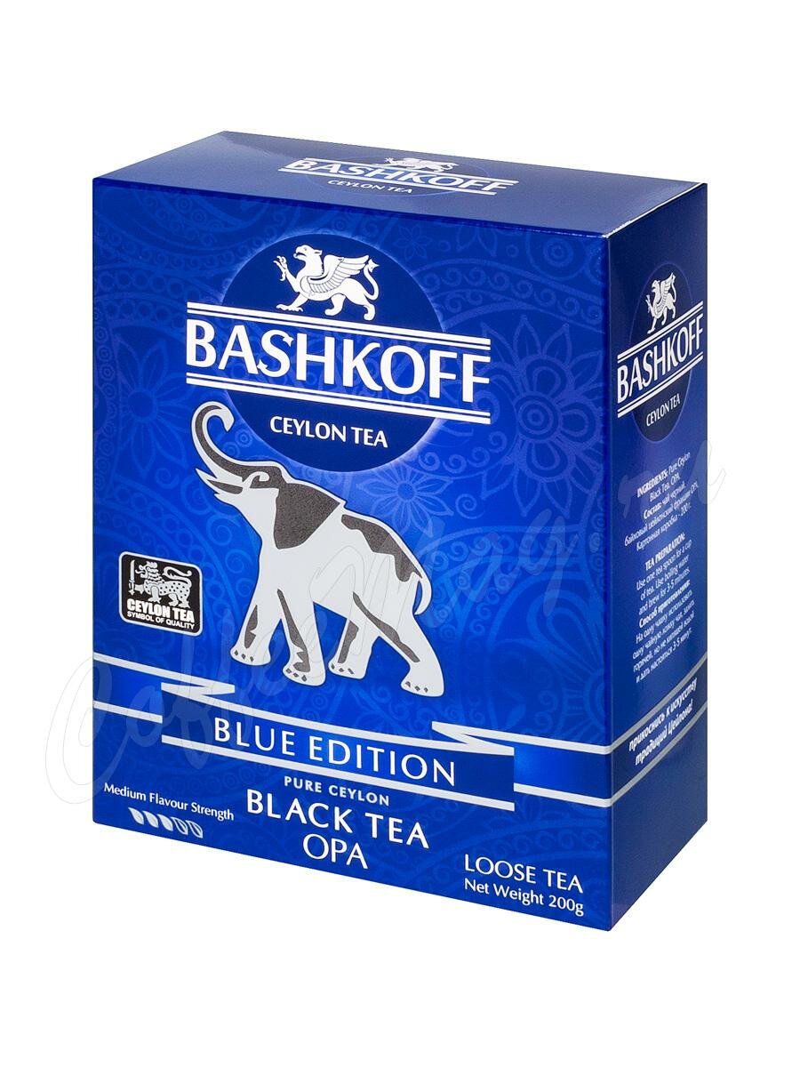 Чай Bashkoff Blu Edition OPA черный 200 г Чай Bashkoff Blu Edition OPA черный 200 г