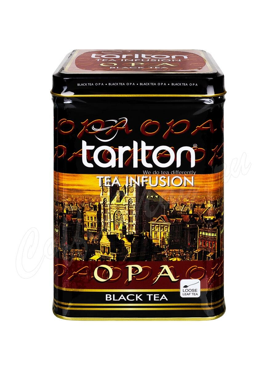 Чай Tarlton черный OPA жестяная банка 250 г Чай Tarlton черный OPA жестяная банка 250 г