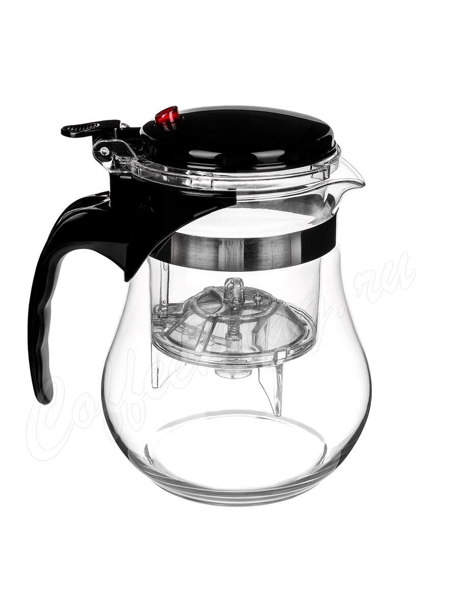 Чайник стеклянный Гунфу с кнопкой Teapot 1,2 л (33D1297) Чайник стеклянный Гунфу с кнопкой Teapot 1,2 л (33D1297)