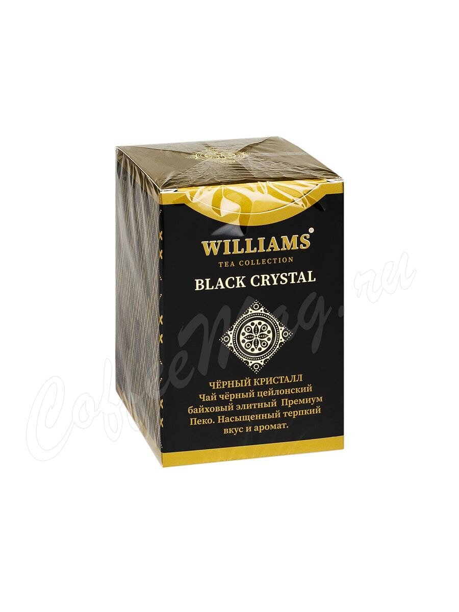 Чай Williams Black Crystal черный Премиум Пеко 100 г