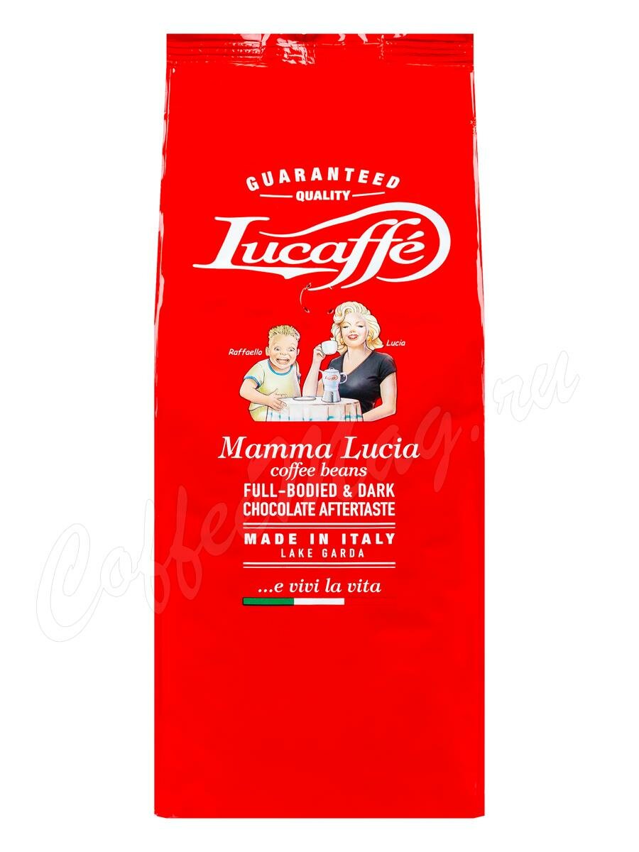 Кофе Lucaffe в зернах Mamma Lucia 1 кг Кофе Lucaffe в зернах Mamma Lucia 1 кг