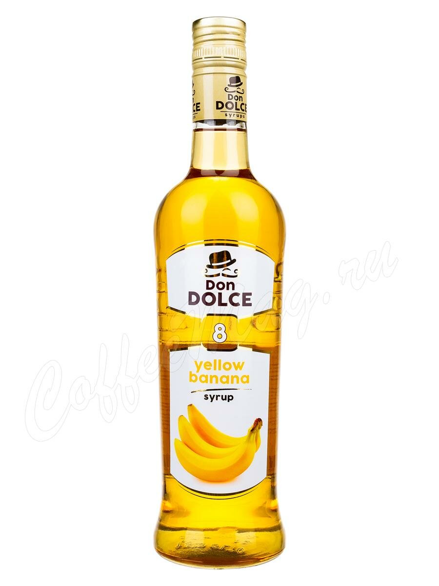 Сироп Don Dolce Желтый банан 1 л Сироп Don Dolce Желтый банан 1 л