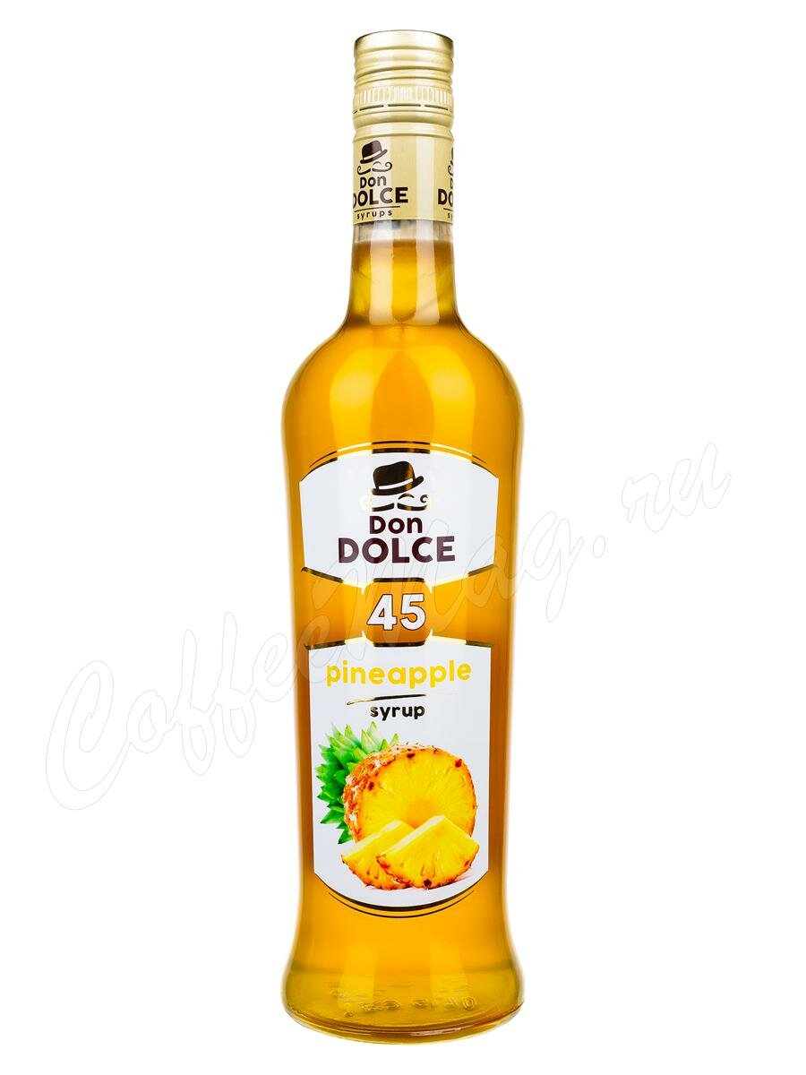 Сироп Don Dolce Ананас 0.7 л Сироп Don Dolce Ананас 0.7 л