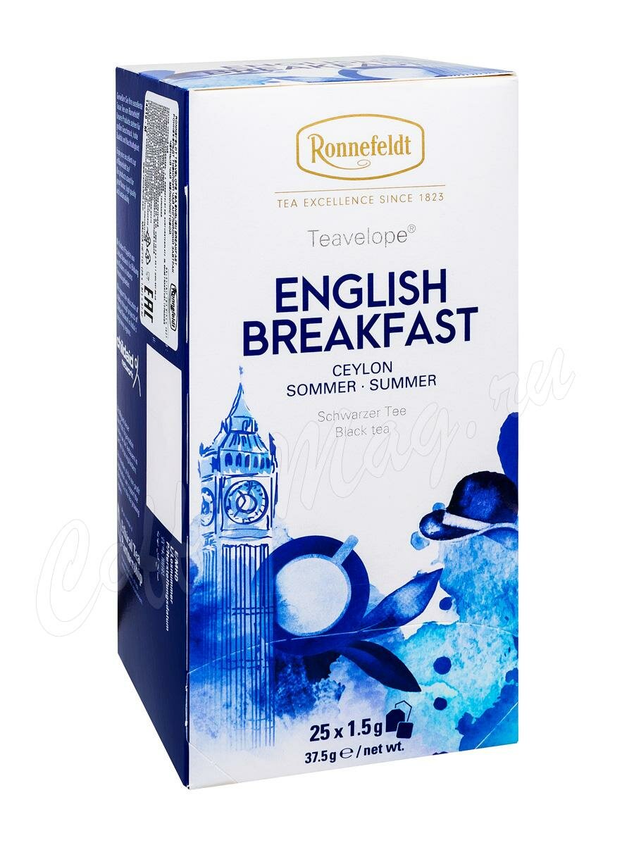 Чай Ronnefeldt English Breakfast / Английский завтрак 25 пак. Чай Ronnefeldt English Breakfast / Английский завтрак 25 пак.
