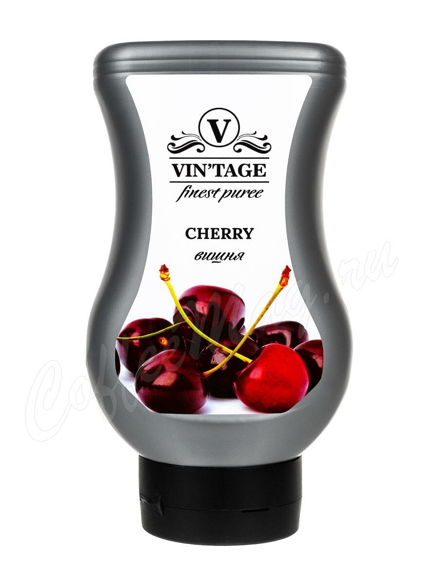 Фруктовое пюре Vintage Вишня 650 г Фруктовое пюре Vintage Вишня 650 г