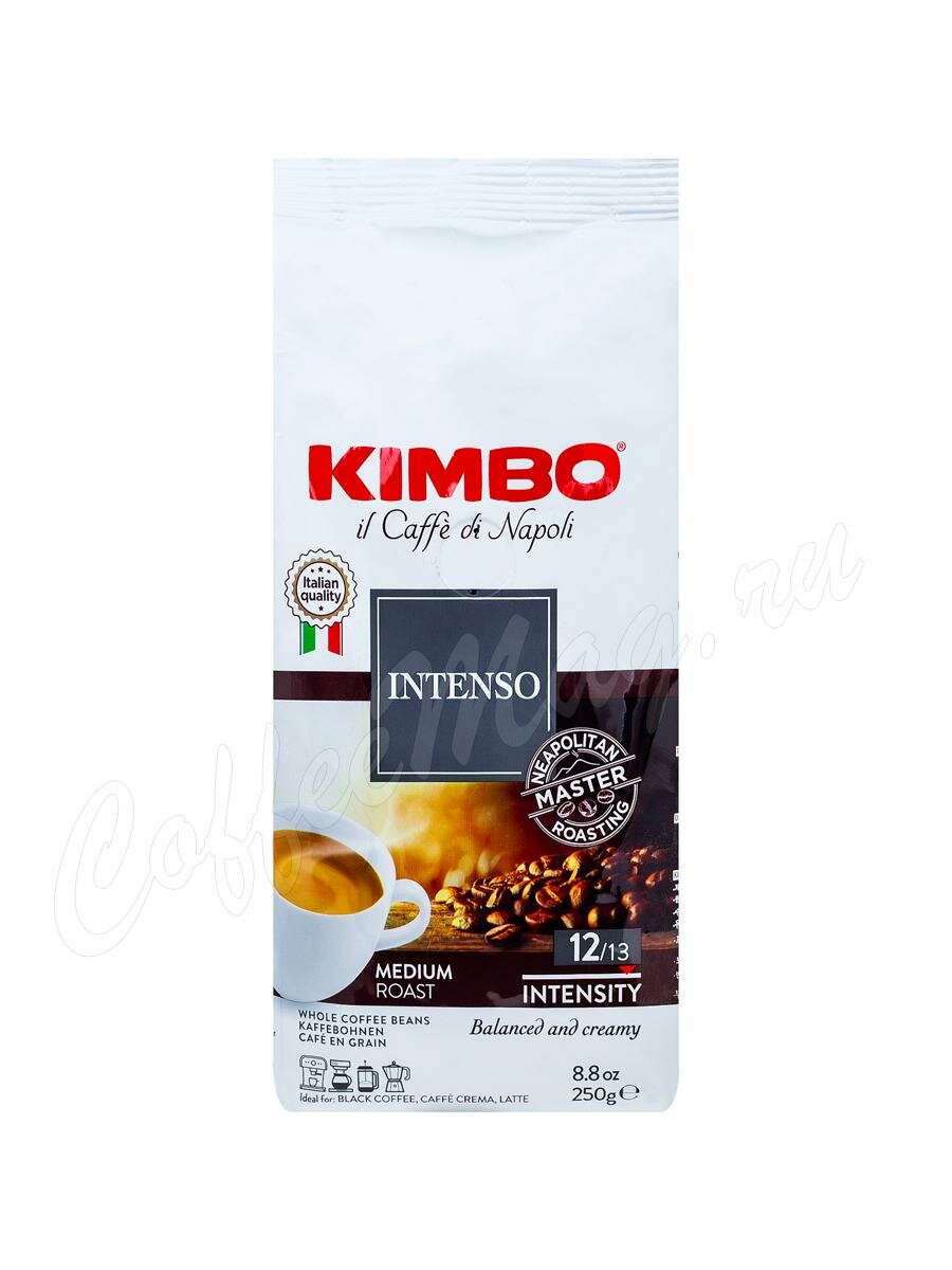 Кофе Kimbo (Кимбо) в зернах Aroma Intenso 250 г Кофе Kimbo (Кимбо) в зернах Aroma Intenso 250 г