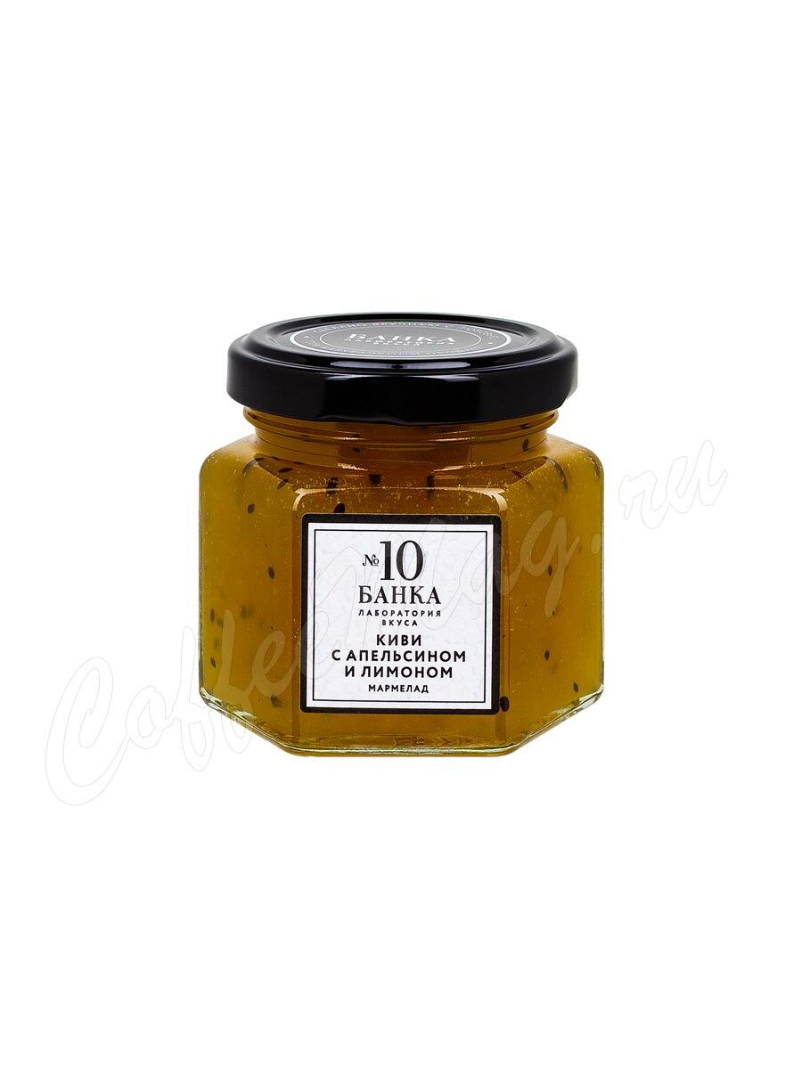 Мармелад Банка. Лаборатория вкуса Киви с апельсином и лимоном 120г Мармелад Банка. Лаборатория вкуса Киви с апельсином и лимоном 120г