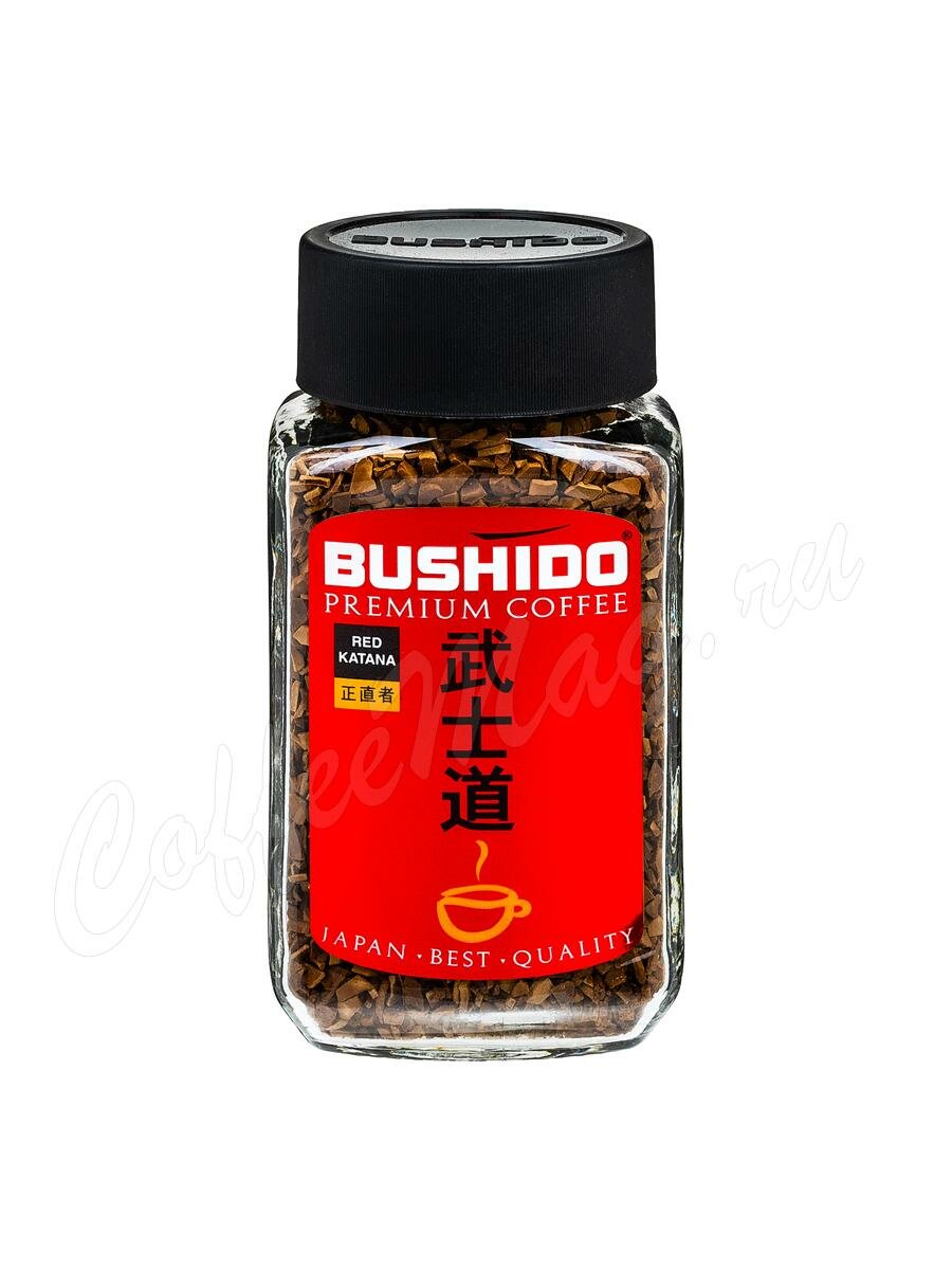 Кофе Bushido (Бушидо) растворимый Red Katana 50 г Кофе Bushido (Бушидо) растворимый Red Katana 50 г
