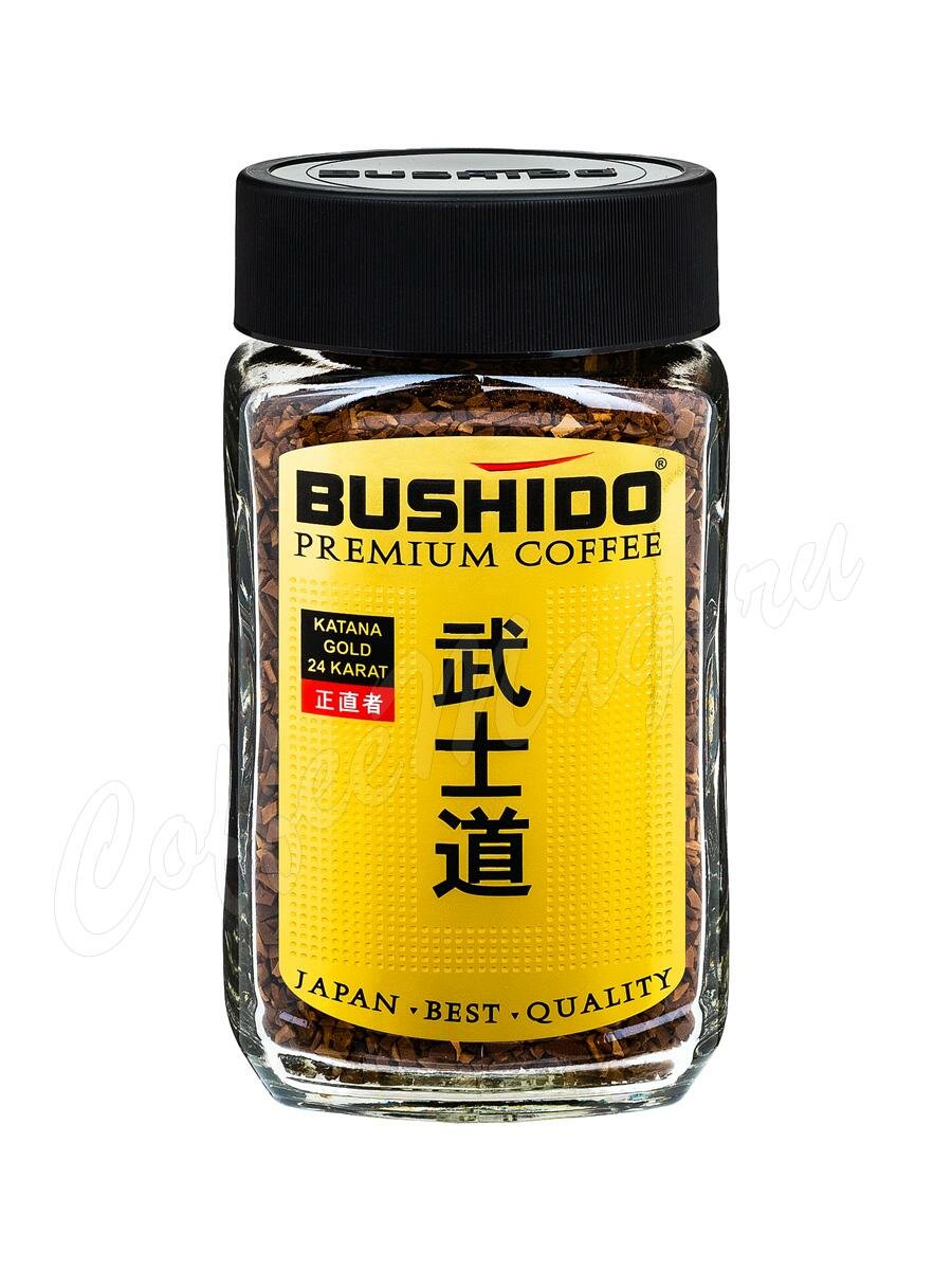 Кофе Bushido (Бушидо) растворимый 24 Karat Gold 95 г Кофе Bushido (Бушидо) растворимый 24 Karat Gold 95 г