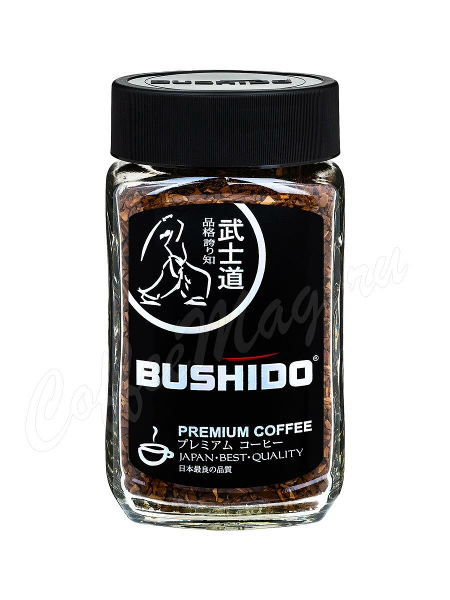 Кофе Bushido (Бушидо) растворимый Black Katana 95 г