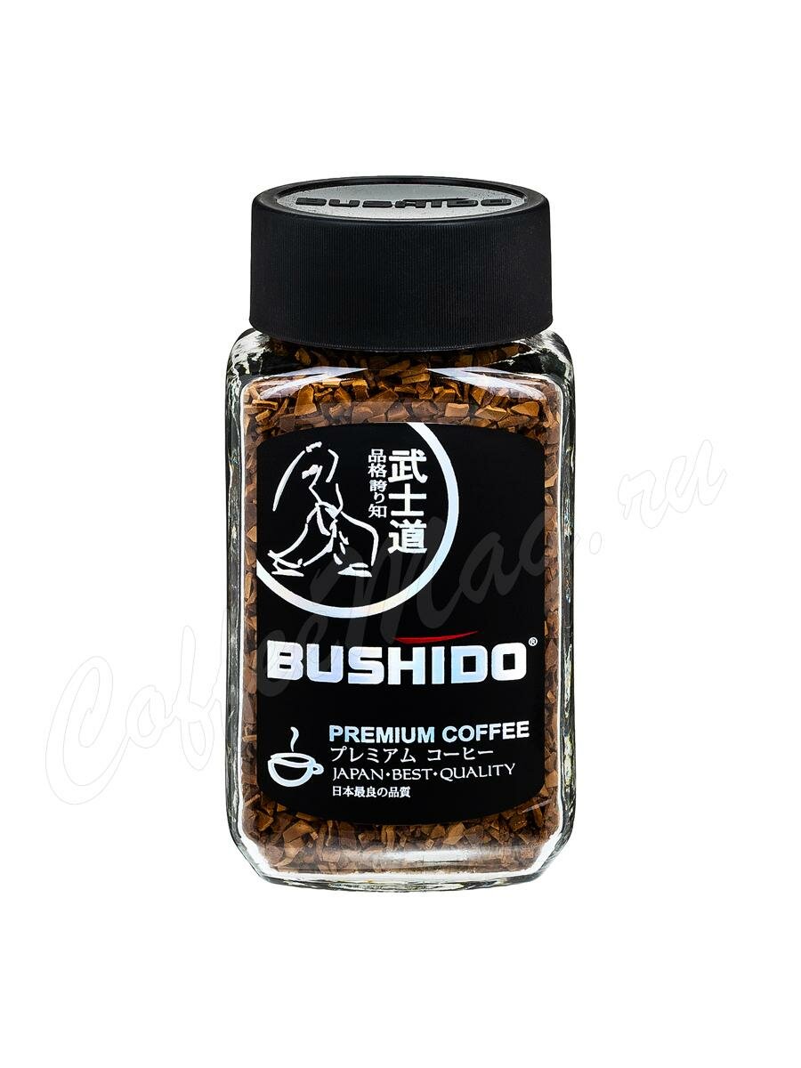 Кофе Bushido (Бушидо) растворимый Black Katana 50 г