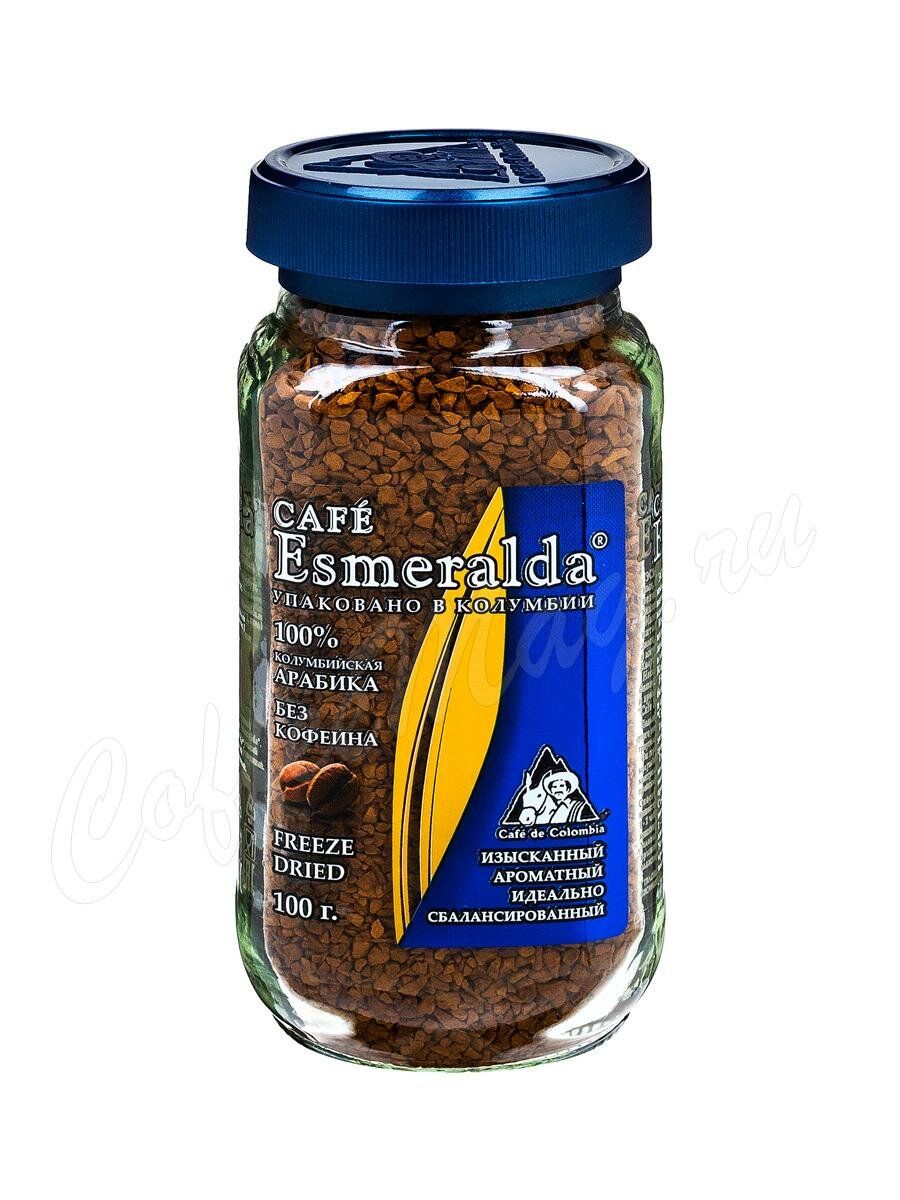 Кофе Cafe Esmeralda растворимый без кофеина 100 г Кофе Cafe Esmeralda растворимый без кофеина 100 г