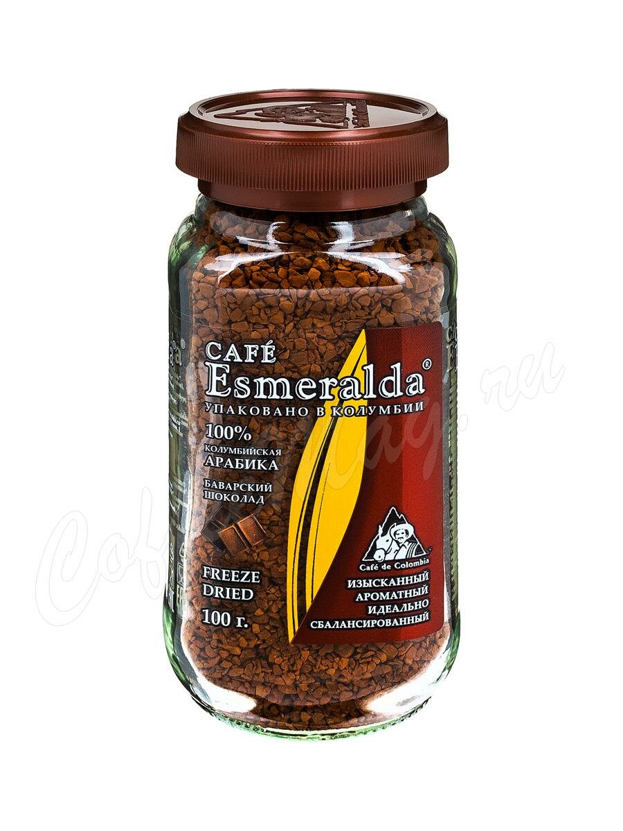 Кофе Cafe Esmeralda растворимый Баварский Шоколад 100 г