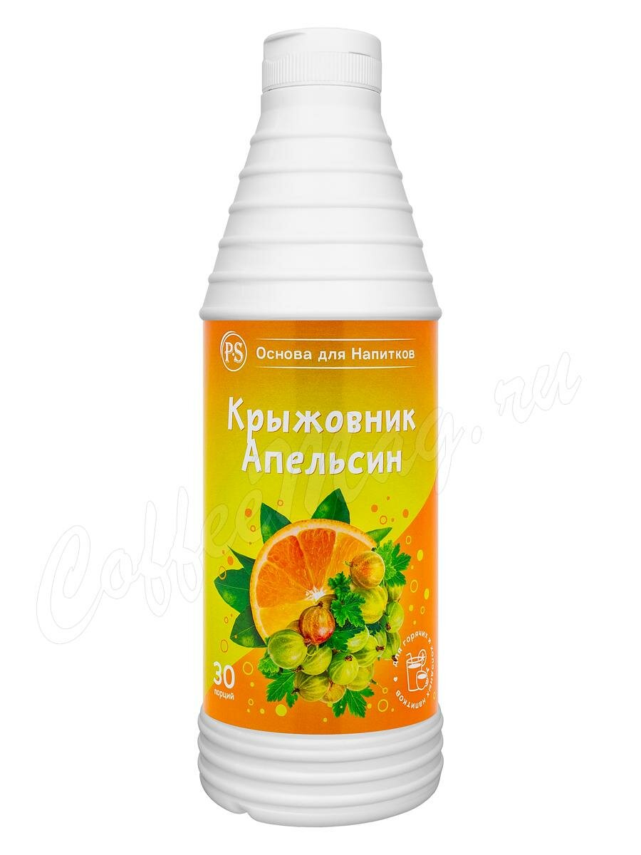 ProffSyrup Крыжовник-Апельсин Основа для напитков 1 кг ProffSyrup Крыжовник-Апельсин Основа для напитков 1 кг