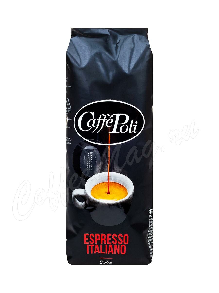 Кофе Poli Espresso Italiano в зернах 250 г Кофе Poli Espresso Italiano в зернах 250 г