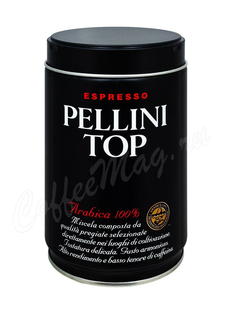 Кофе Pellini Top 100% Arabica молотый 250 г Кофе Pellini Top 100% Arabica молотый 250 г