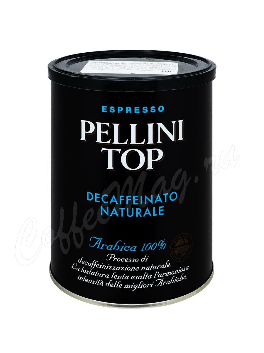 Кофе Pellini Top Decaf 100% Arabica молотый 250 г Кофе Pellini Top Decaf 100% Arabica молотый 250 г