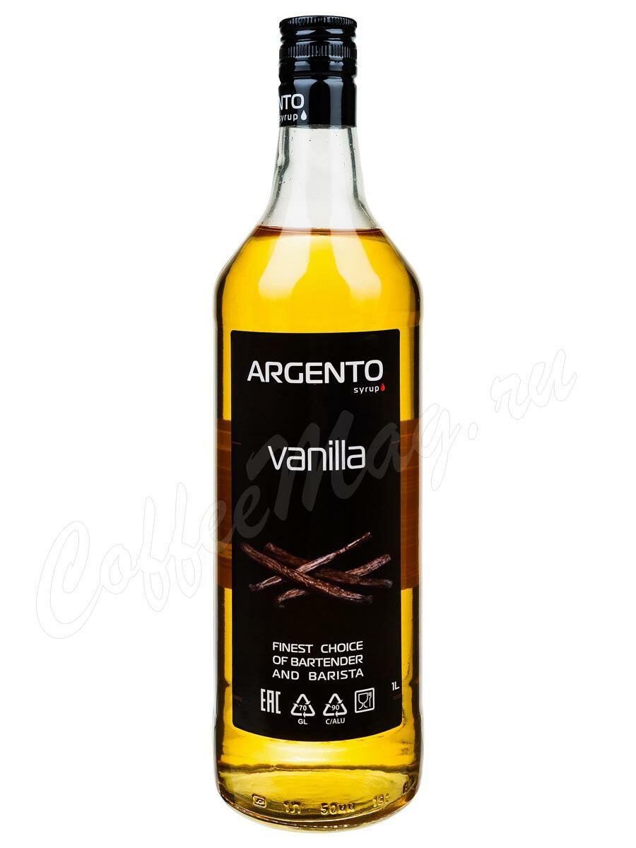Сироп Argento Ваниль 1 л Сироп Argento Ваниль 1 л