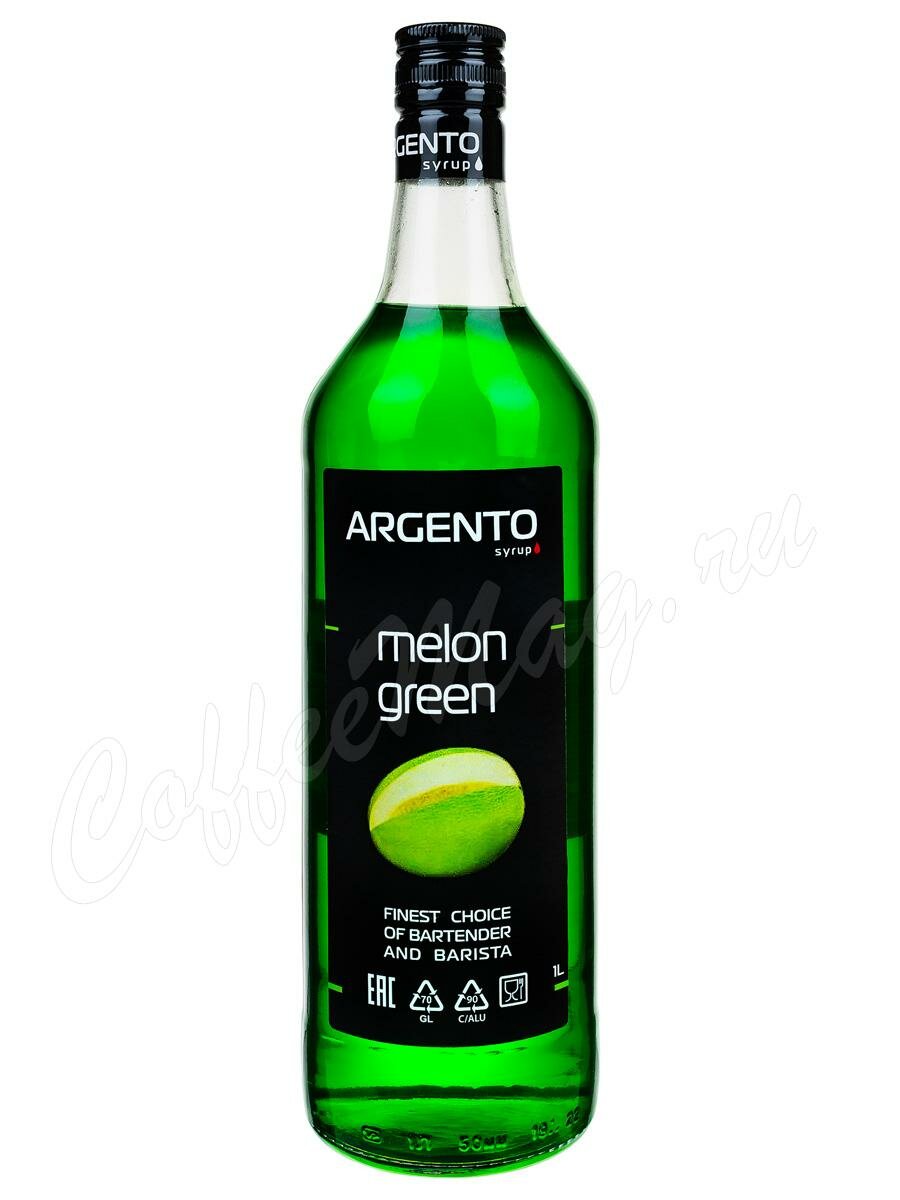 Сироп Argento Зеленая Дыня 1 л Сироп Argento Зеленая Дыня 1 л