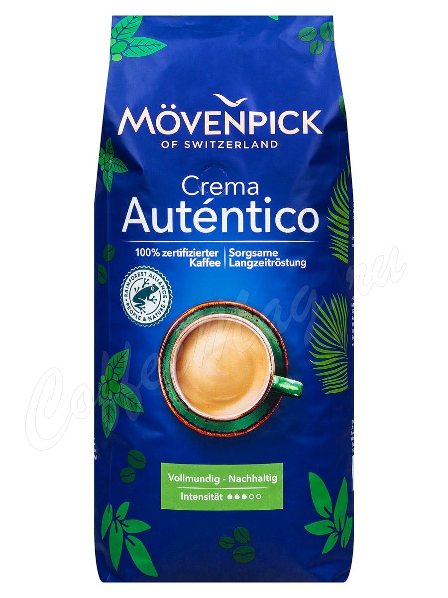 Кофе Movenpick Of Switzerland El Autentico Caffe Crema в зернах 1 кг Кофе Movenpick Of Switzerland El Autentico Caffe Crema в зернах 1 кг