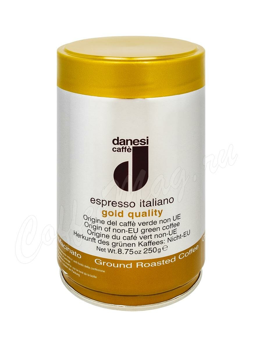 Кофе Danesi (Данези) молотый Gold 250 г Кофе Danesi (Данези) молотый Gold 250 г