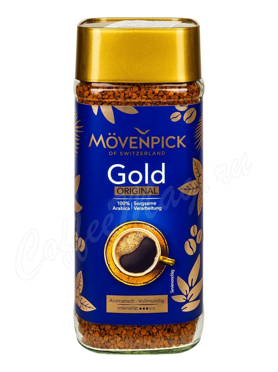 Кофе Movenpick Gold Original растворимый 200 г Кофе Movenpick Gold Original растворимый 200 г