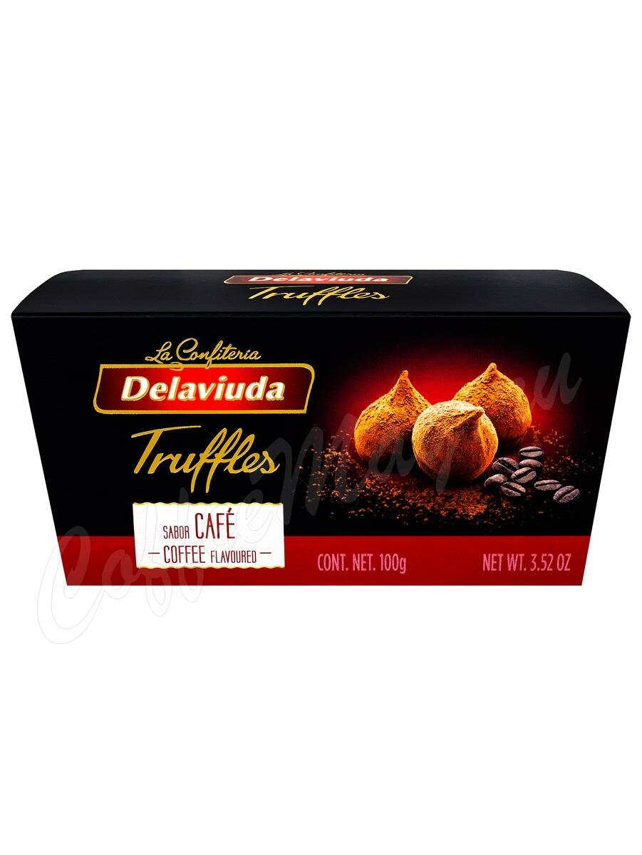 Delaviuda Шоколадные конфеты трюфели со вкусом кофе 100г Delaviuda Шоколадные конфеты трюфели со вкусом кофе 100г