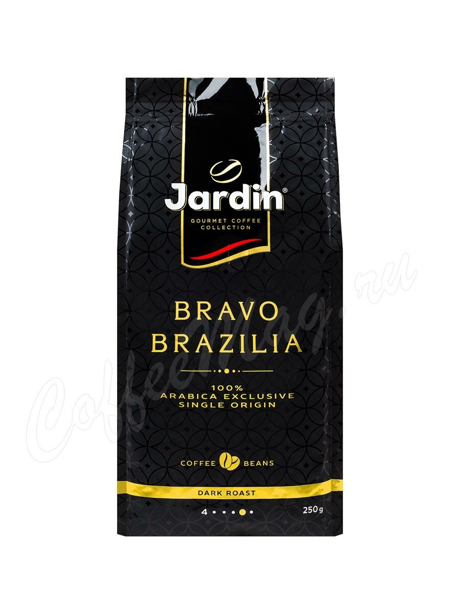 Кофе Jardin в зернах Bravo Brazilia 250 г Кофе Jardin в зернах Bravo Brazilia 250 г