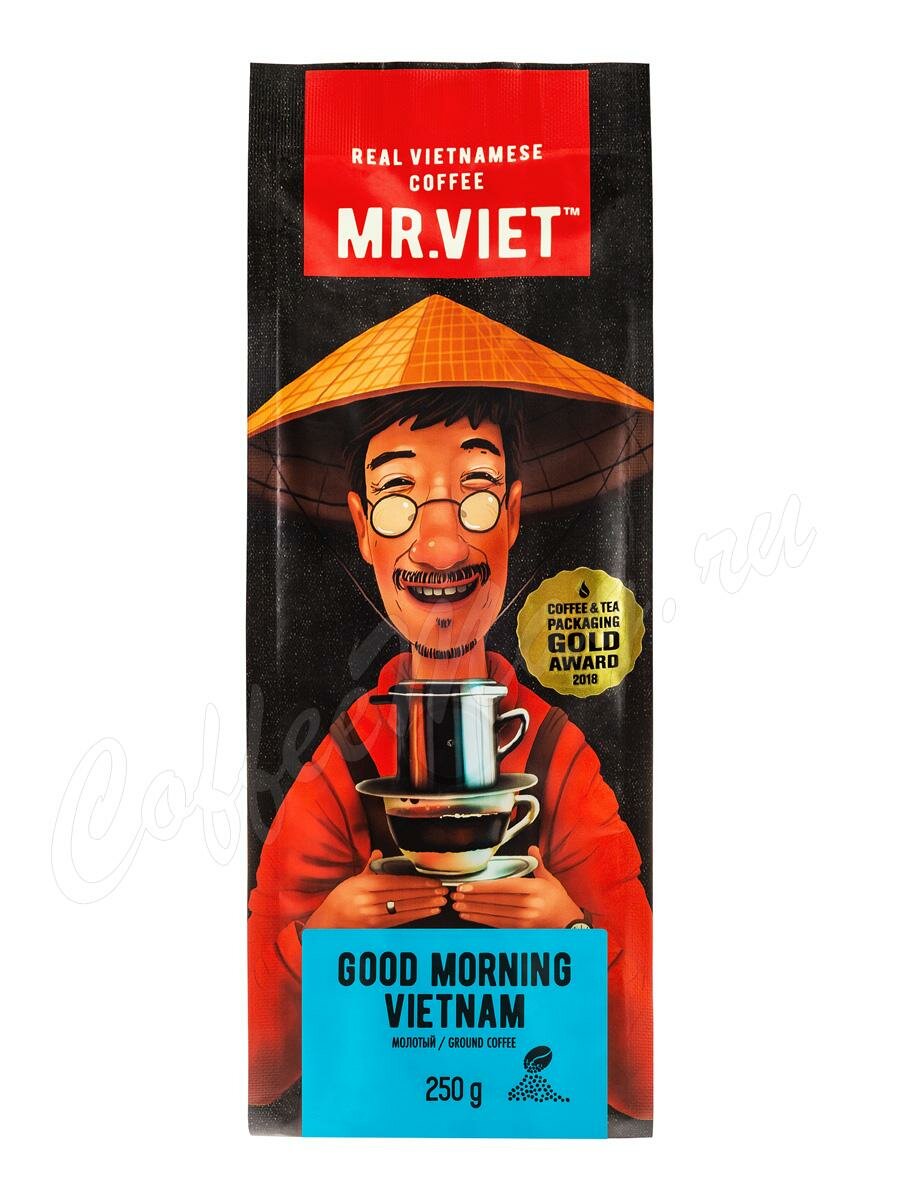 Кофе Mr Viet молотый доброе утро 250 г