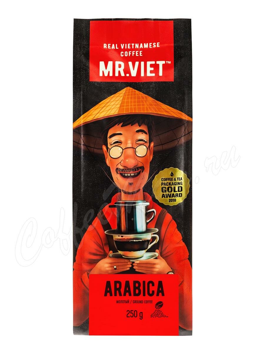 Кофе Mr Viet молотый Арабика 250 г Кофе Mr Viet молотый Арабика 250 г