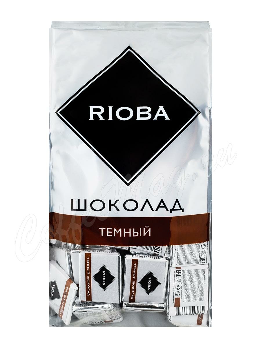 Rioba Шоколад темный 800г / 145шт Rioba Шоколад темный 800г / 145шт