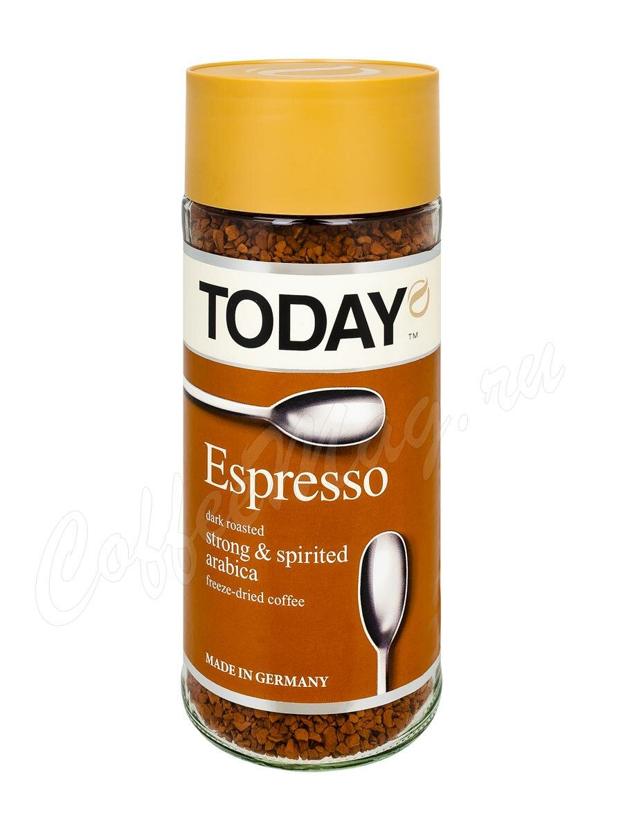 Кофе Today (Тудей) растворимый Espresso 95 г