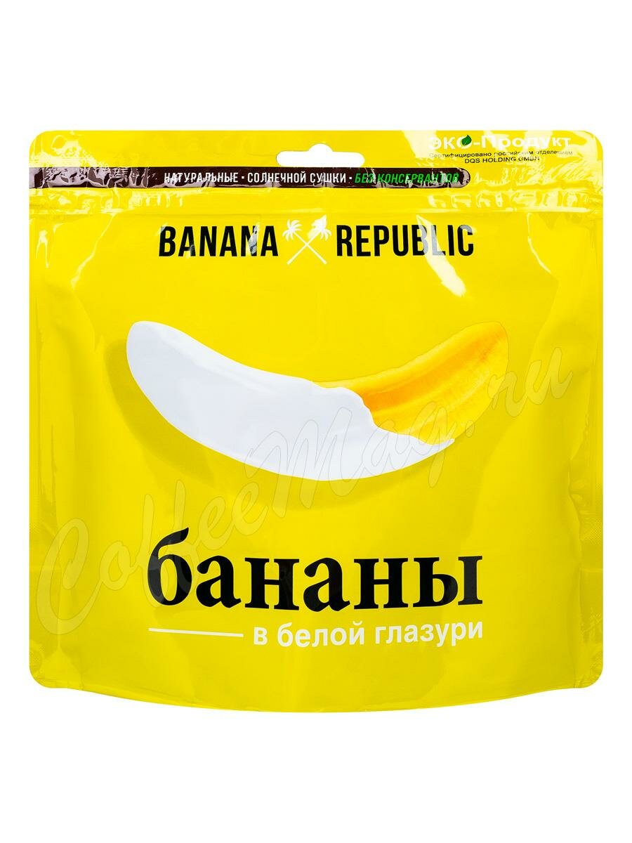 Banana Republic Банан в белой глазури 180 г Banana Republic Банан в белой глазури 180 г