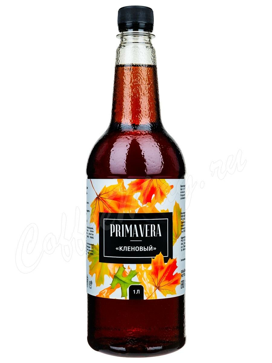 Сироп Primavera Клен 1 л Сироп Primavera Клен 1 л