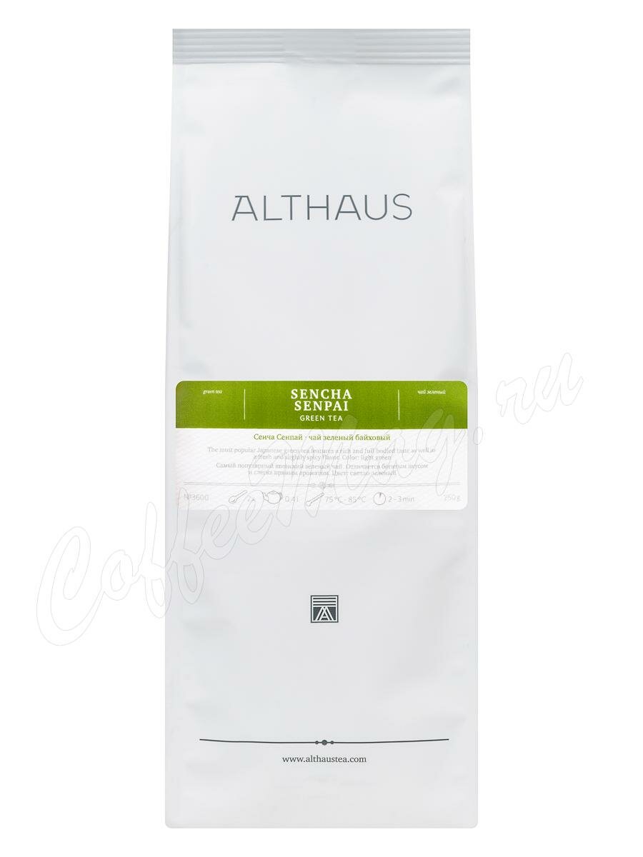 Чай Althaus Sencha Senpai зеленый Сенча Сенпай 250 г Чай Althaus Sencha Senpai зеленый Сенча Сенпай 250 г