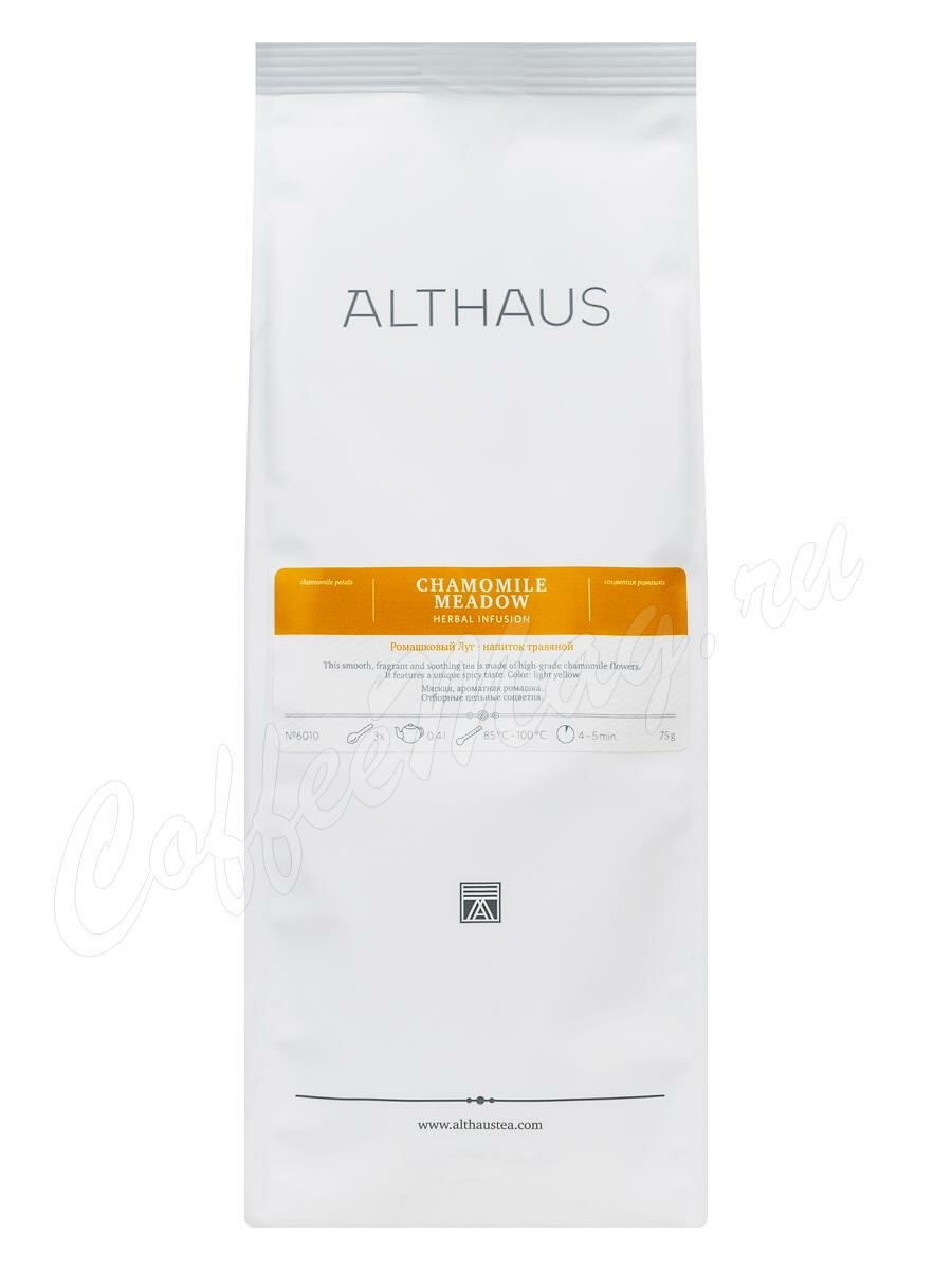 Чай Листовой Althaus Chamomile Meadow травяной Ромашковый луг 75 г Чай Листовой Althaus Chamomile Meadow травяной Ромашковый луг 75 г