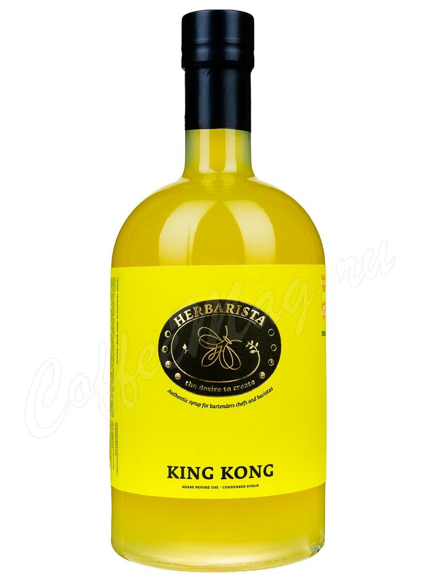 Сироп Herbarista King Kong (Банан) 700 мл Сироп Herbarista King Kong (Банан) 700 мл