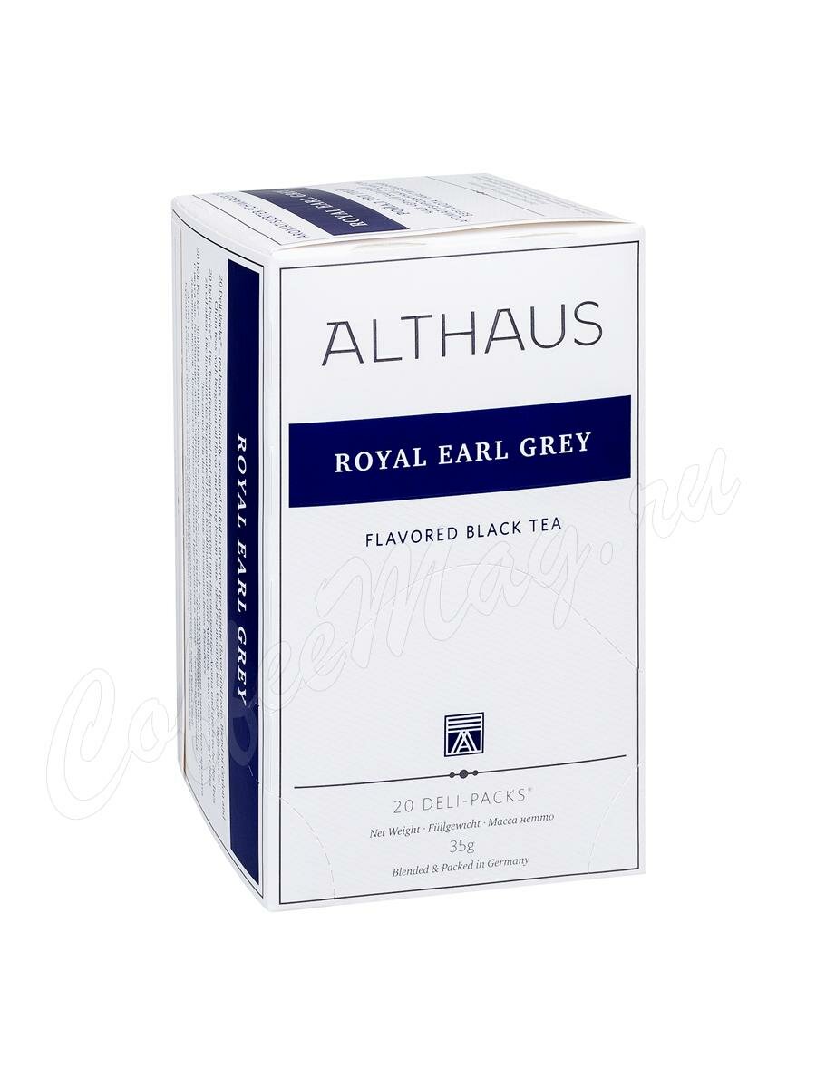 Чай Althaus Royal Earl Grey Ройал Эрл Грей 20 пак Чай Althaus Royal Earl Grey Ройал Эрл Грей 20 пак