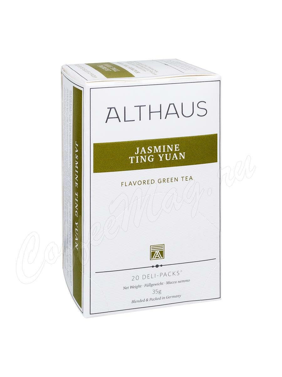 Чай Althaus Jasmin Ting Yuan Жасмин Тинг Юань 20 пак Чай Althaus Jasmin Ting Yuan Жасмин Тинг Юань 20 пак