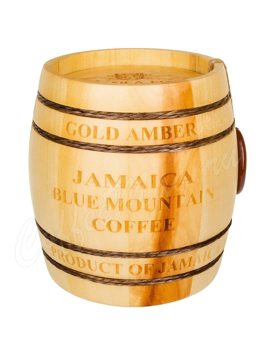Кофе Jamaica Blue Mountain (Ямайка Блю Маунтин) в зернах бочонок 150 г