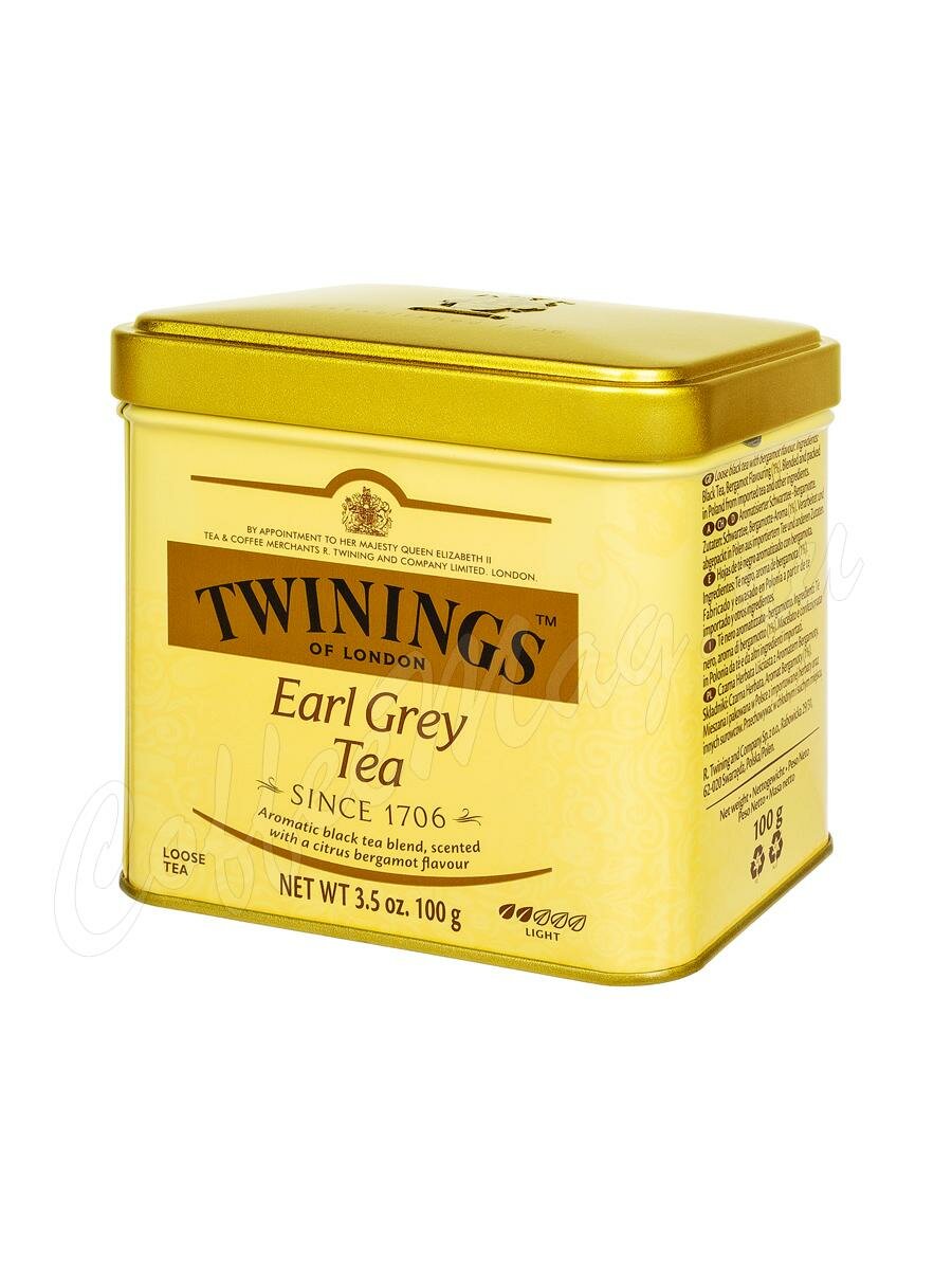 Чай Twinings Earl Grey Tea Черный Эрл Грей 100 г Чай Twinings Earl Grey Tea Черный Эрл Грей 100 г