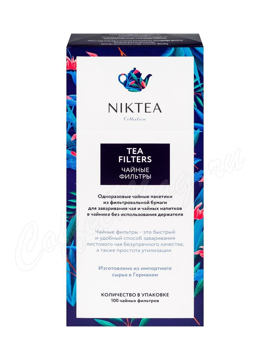 Niktea Фильтры для чая 100 шт