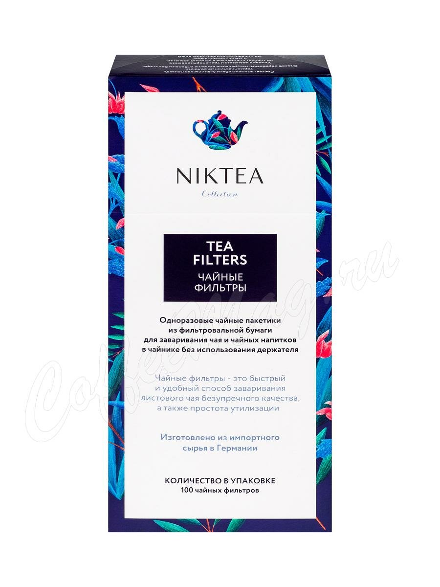Niktea Фильтры для чая 100 шт Niktea Фильтры для чая 100 шт