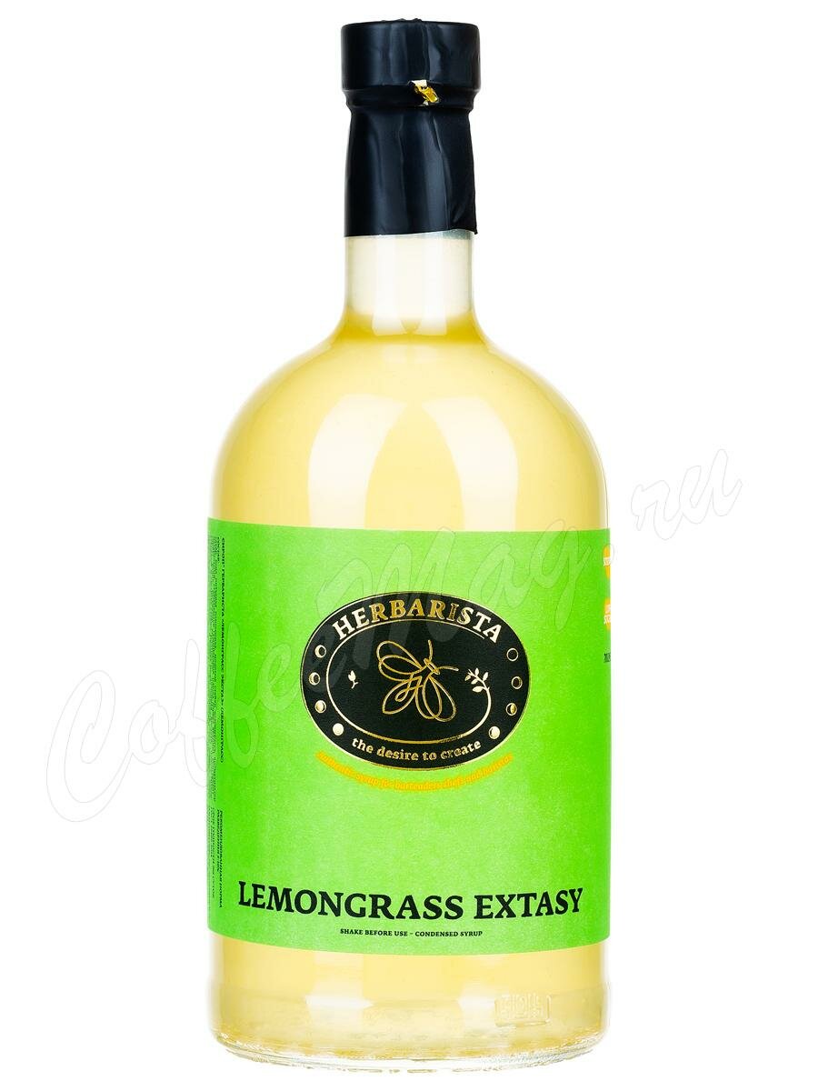 Сироп Herbarista Лемонграсс Экстаз (Lemongrass Extasy) 700 мл Сироп Herbarista Лемонграсс Экстаз (Lemongrass Extasy) 700 мл