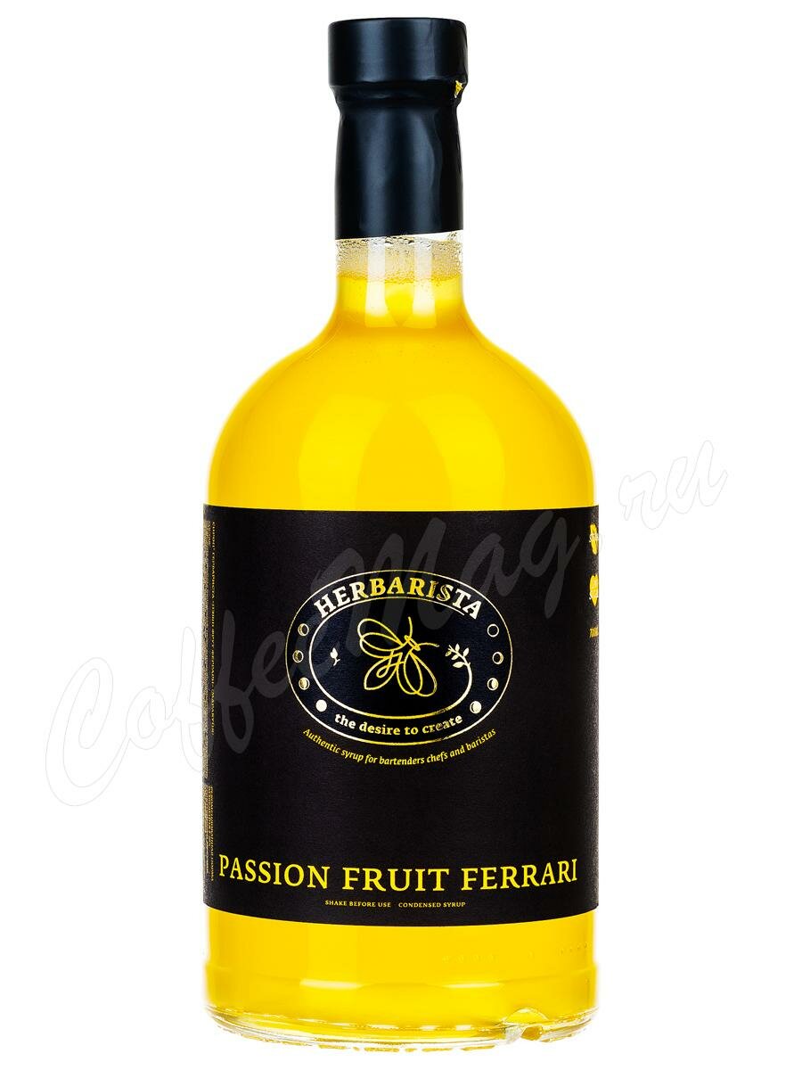 Сироп Herbarista Маракуйя (Passion Fruit Ferrari) 700 мл Сироп Herbarista Маракуйя (Passion Fruit Ferrari) 700 мл