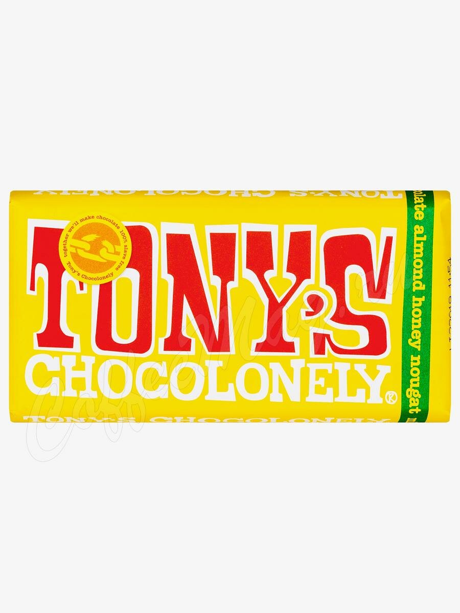 Tonys Молочный шоколад с медово-миндальной нугой 180 г (желтый) Tonys Молочный шоколад с медово-миндальной нугой 180 г (желтый)
