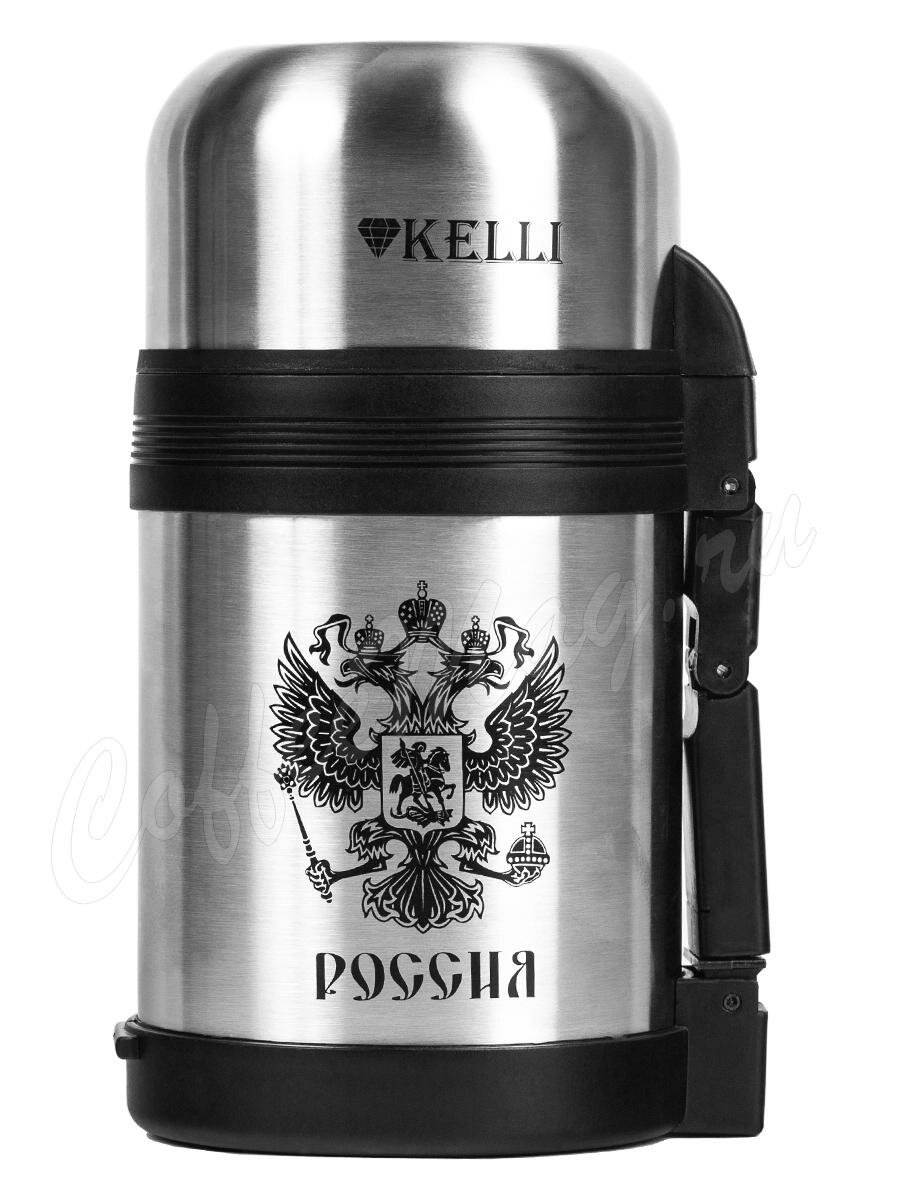 Термос Kelli KL-0909 с чашкой 0,6 л Термос Kelli KL-0909 с чашкой 0,6 л
