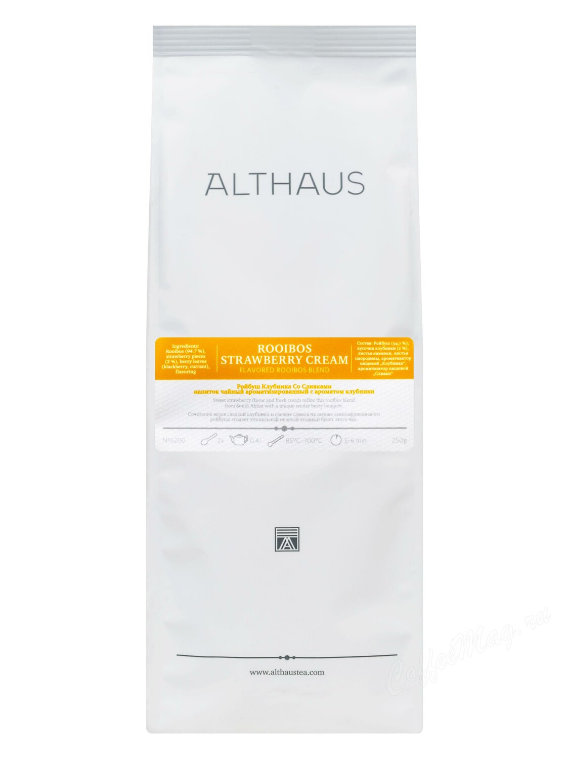 Чай Althaus листовой фруктовый Strawberry Cream Ameli 250 г